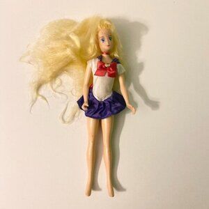 Vintage  1995 Sailor Moon Adventure Dolls Bandai Serena 11 Inch Doll Incomplete
